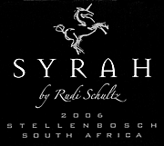 Rudi Schultz 2006 Syrah